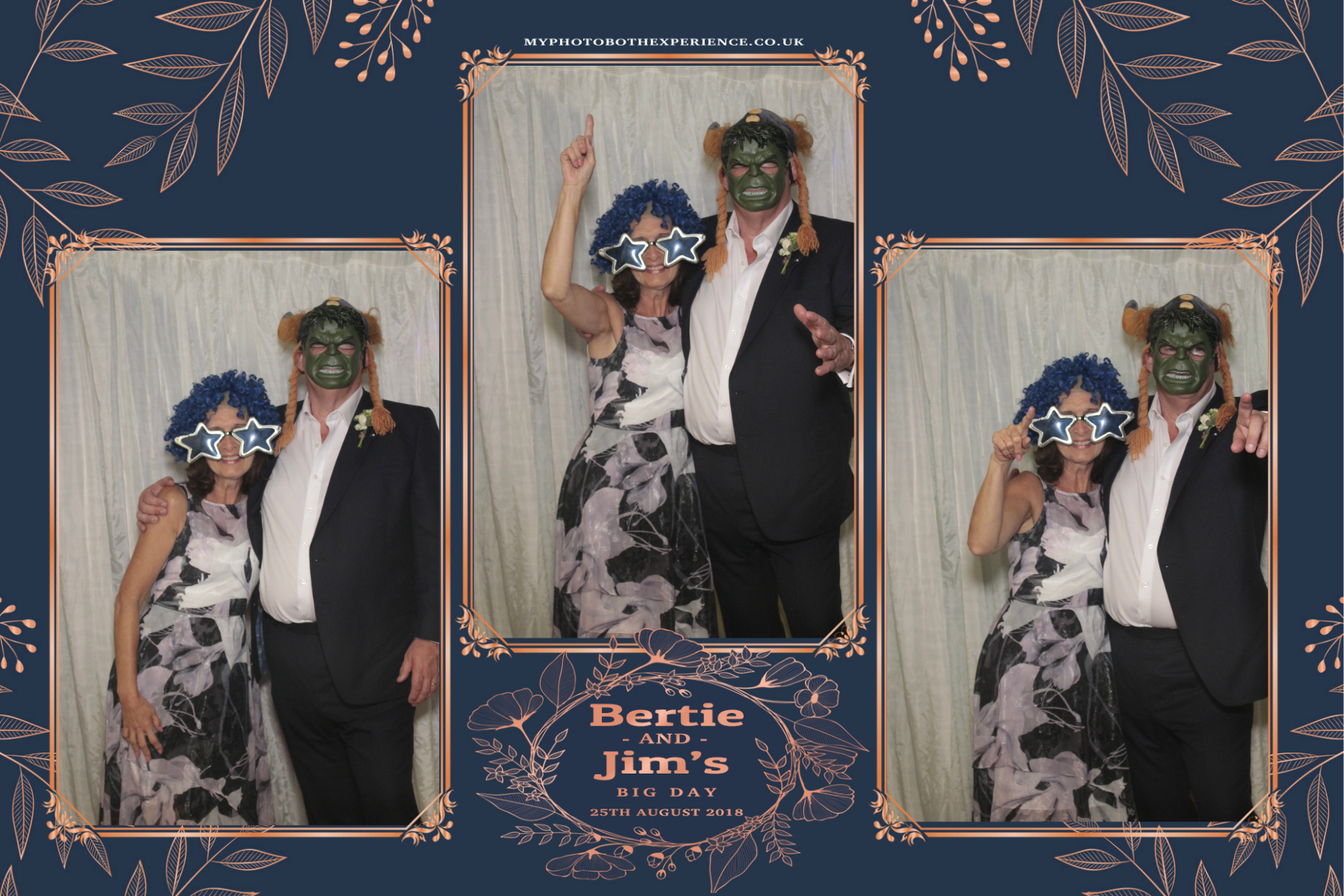 Claire & Jim's Reception | View more photos from the event at gallery.myphotoboothexperience.co.uk/u/MyPhotoBoothExperienceLtd/Claire-Jims-Reception